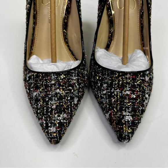 Jessica Simpson Cassani Pointed-Toe Pumps black tweed - 9 M - Picture 6 of 13